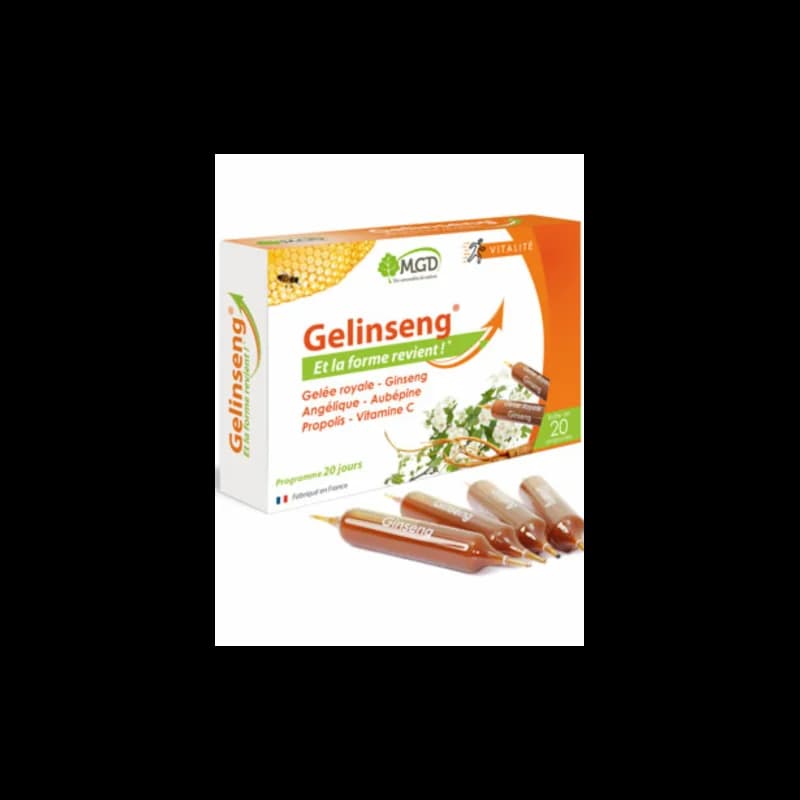 MGD NATURE GELINSENG 20 AMPOULES