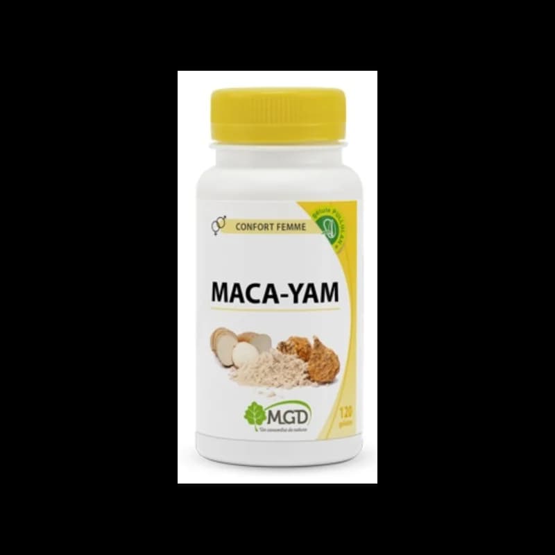MGD NATURE maca yam 120 gelules