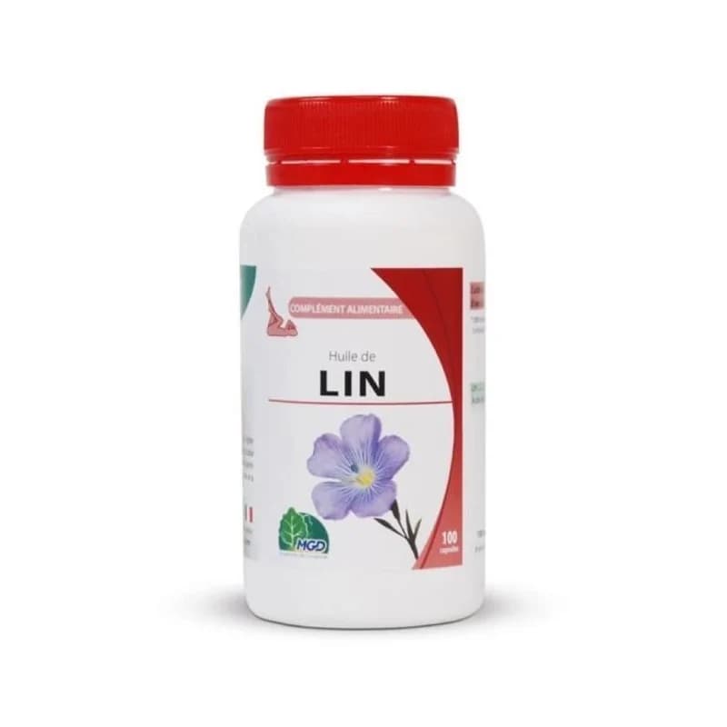 MGD NATURE huile de lin 100 capsules