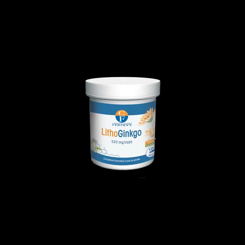 Fenioux lithoginkgo 120 gélules