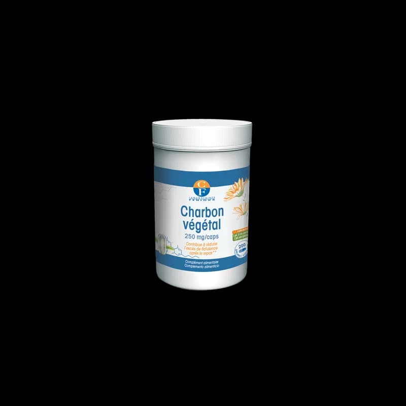 Fenioux charbon vegetal 200 capsules