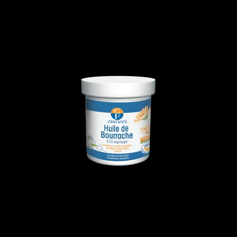 Fenioux huile de bourrache (borago officinalis) 200 capsules