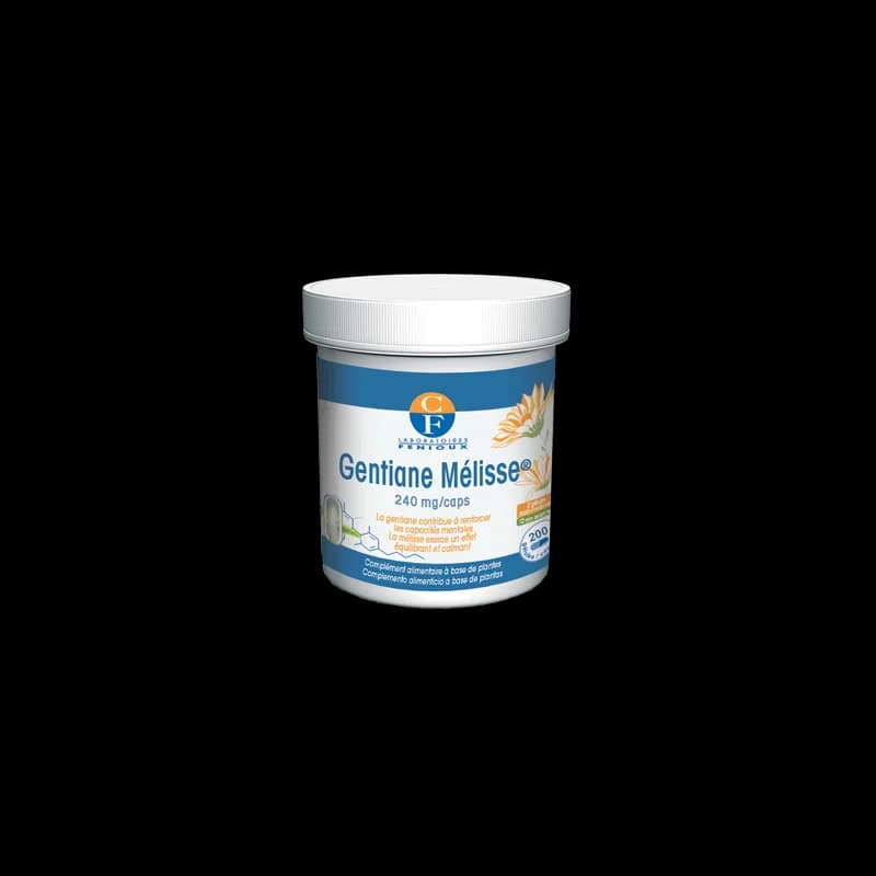 Fenioux gentiane-mélisse® capacités mentales 200 gelules