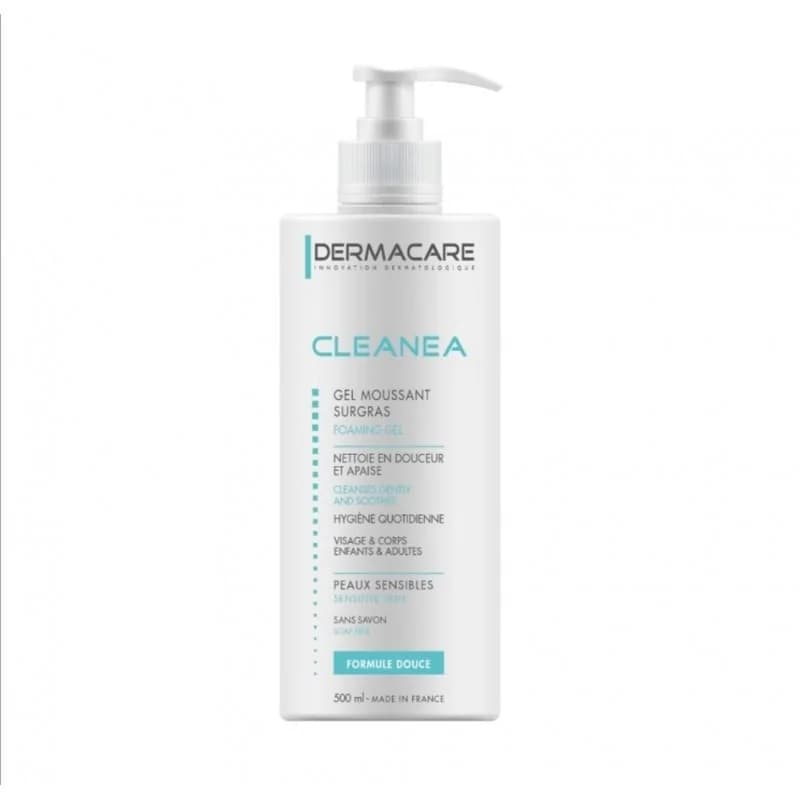 DERMACARE CLEANEA GEL MOUSSANT SURGRAS 500ML