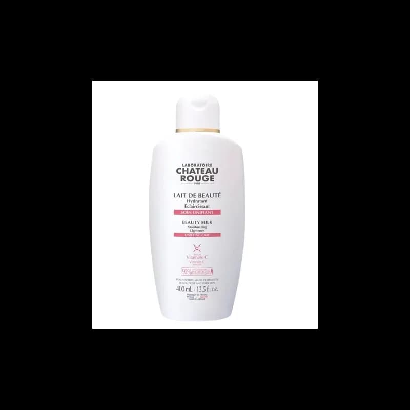 Chateau rouge lait beauté éclaircissant a la vitamine c  visage et corps 400ml
