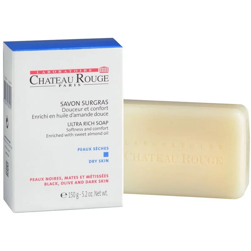 Chateau rouge savon surgras douceur a l huile d amande douce 150gr