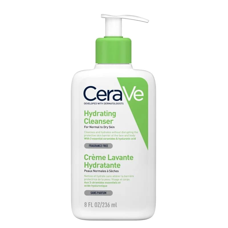 CERAVE CRÈME LAVANTE HYDRATANTE 236ML