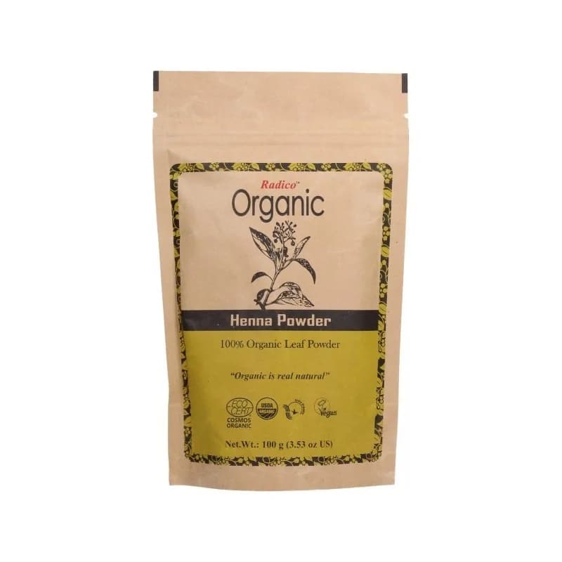 RADICO ORGANIC HAIR COLOUR HENNA POWDER