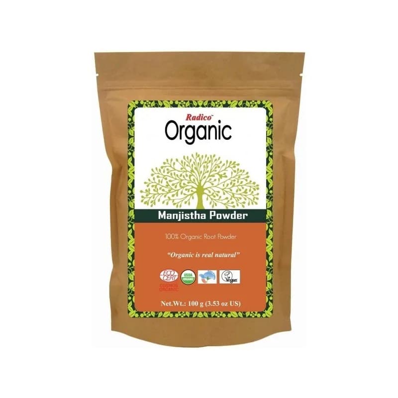 RADICO ORGANIC HAIR COLOR MAJISTHA POWDER