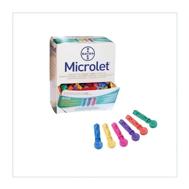 Microlet boite de 200 lancettes - B07689592