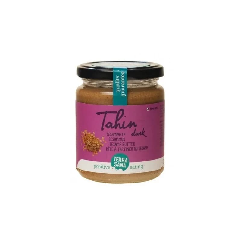 TERRASANA Tahin noir au sel de l'himalaya bio 250g