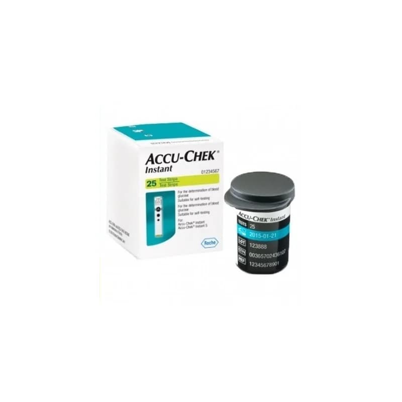 ACCU-CHEK INSTANT  25 bandellettes