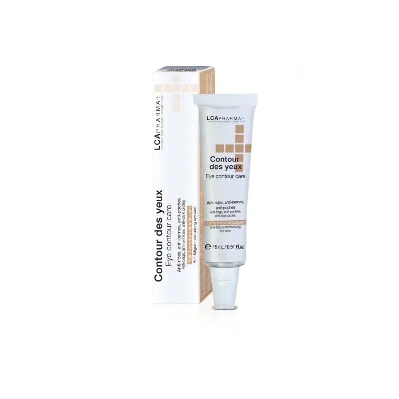 LCA PHARMA GEL CONTOUR DES YEUX SOIN HYDRATANT DÉFATIGUANT 15ML