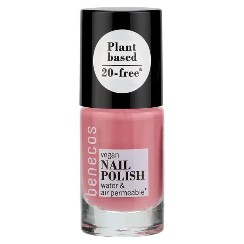 BENECOS NAIL POLISH - BUBBLE GUM - PERMÉABLE À L'EAU ET À L'OXYGÈNE 5ML