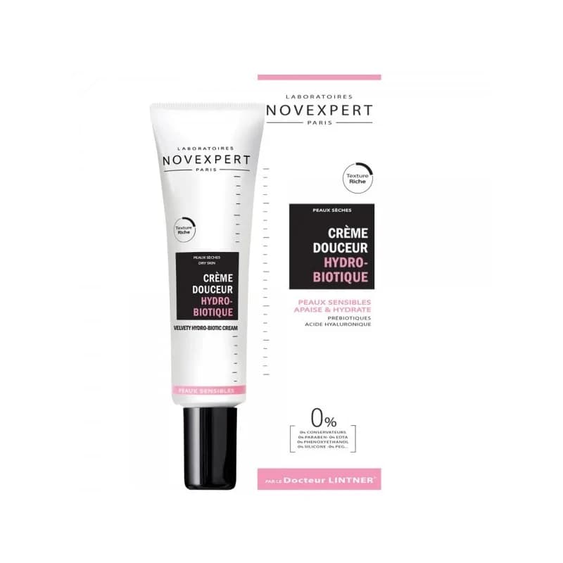 NOVEXPERT  Crème Hydro-biotique Peau sensible 30ml