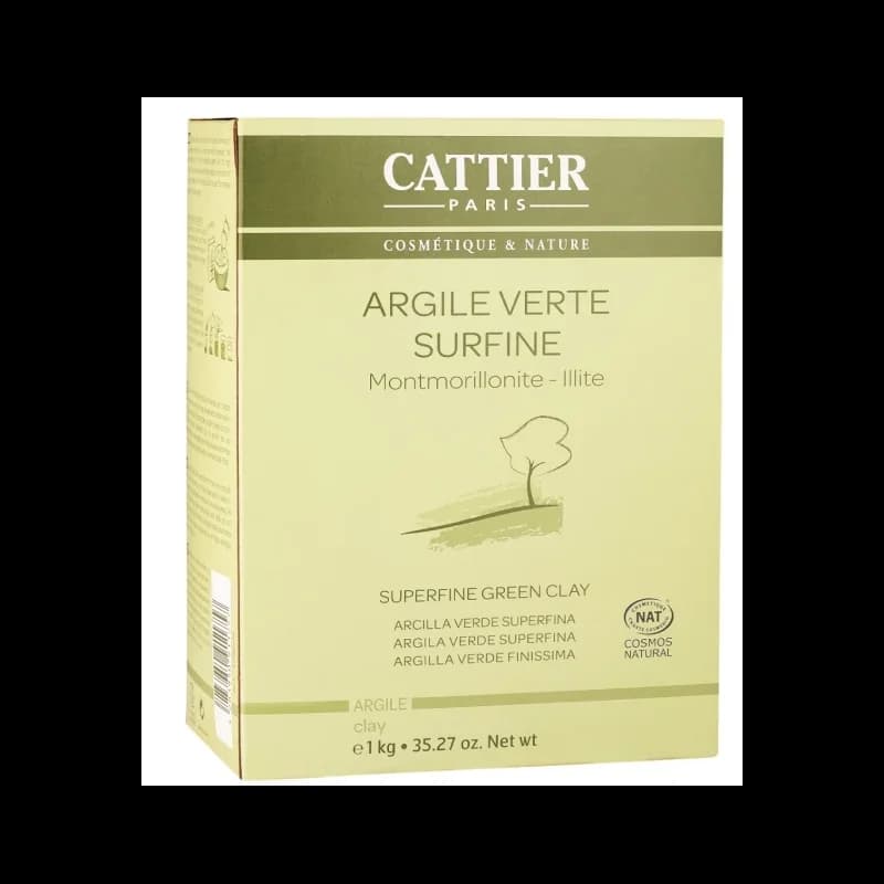 CATTIER ARGILE VERTE FINE 750g