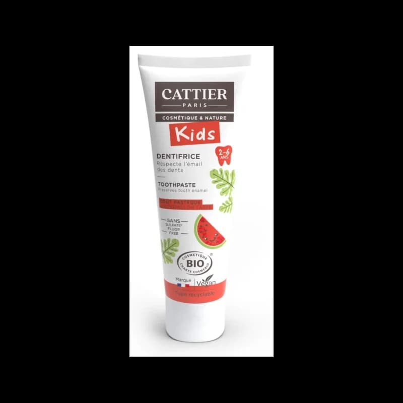 Cattier DENTIFRICE 2 - 6 ANS GOUT PASTEQUE 50ml