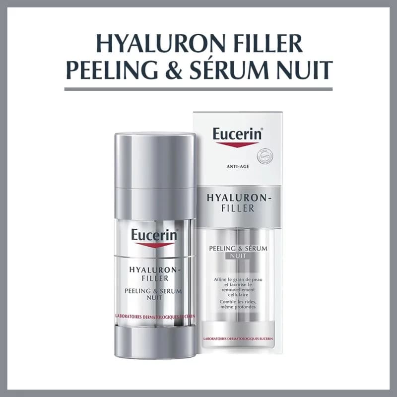 EUCERIN HYALURON-FILLER PEELING & SÉRUM-NUIT