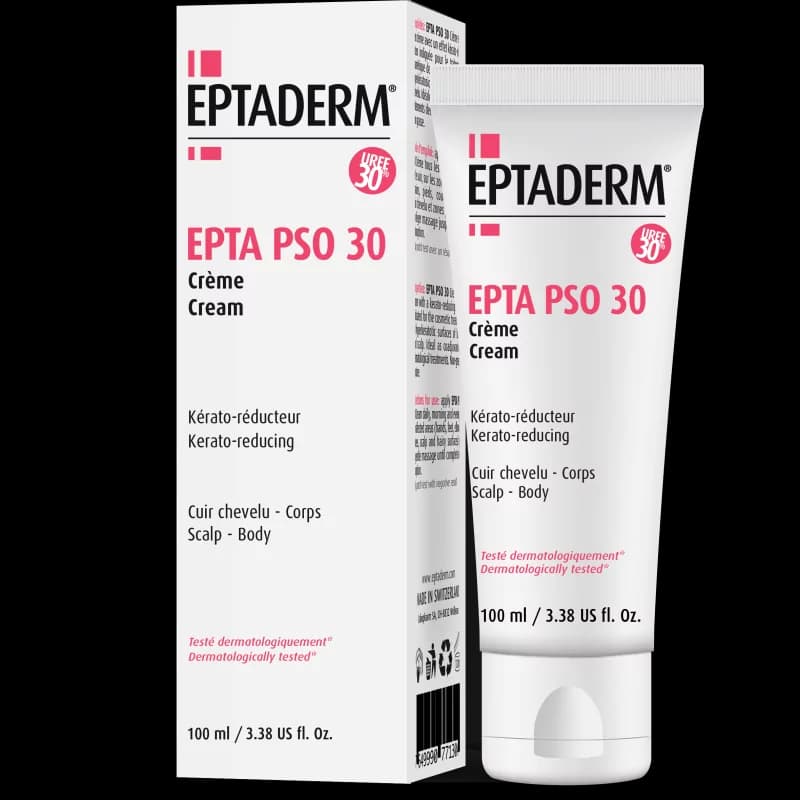 Eptaderm Epta Pso 30 Crème Cuir Chevelu-Corps  100 ml