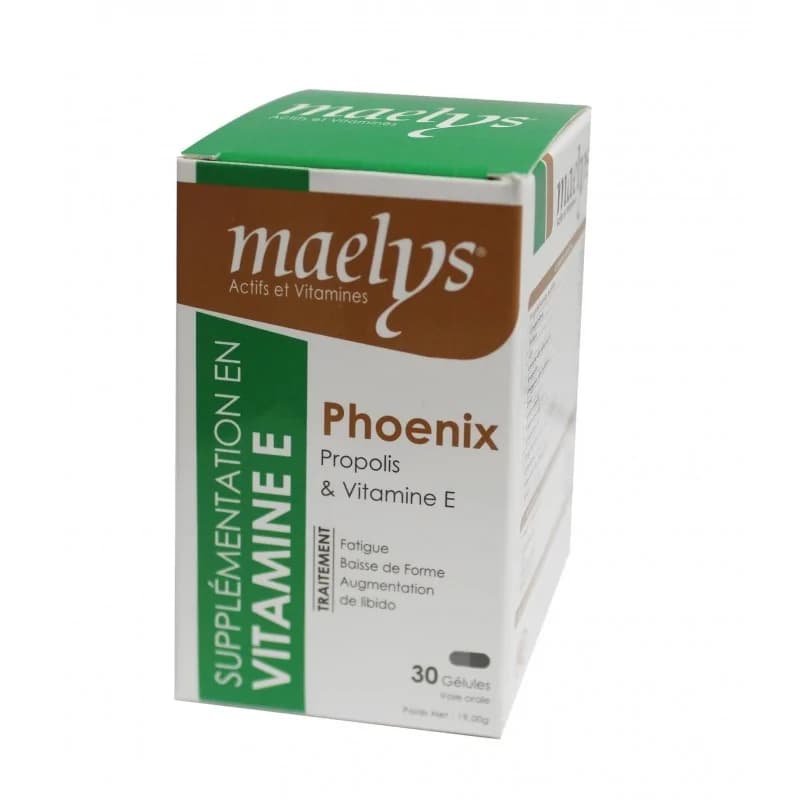maelys phoenix propolis et vitamine E 30 gélules