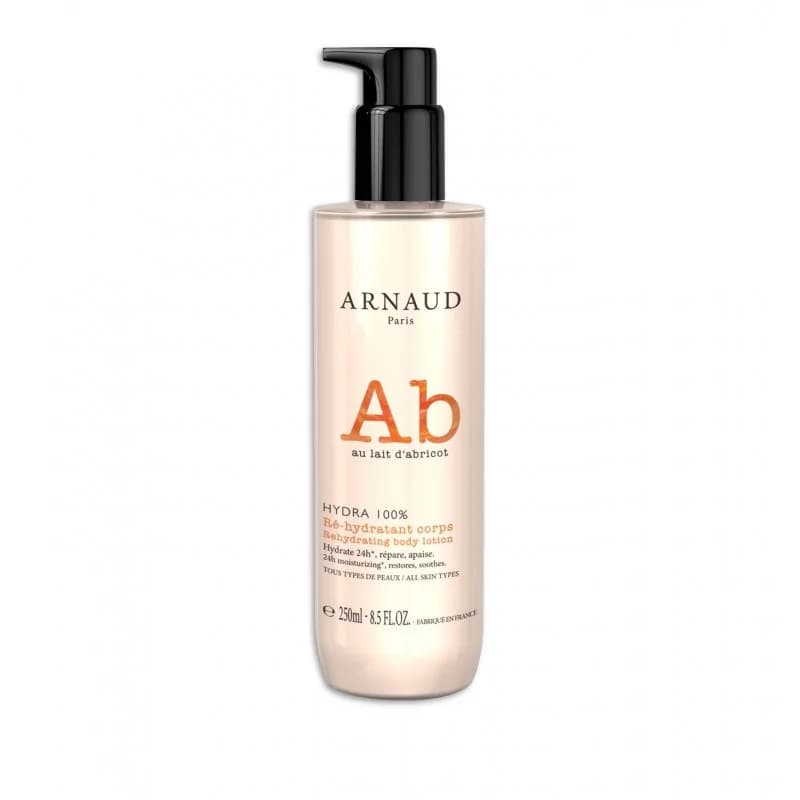 Arnaud Paris HYDRA 100%  RÉ-HYDRATANT CORPS au lait d'abricot  (250 ml)