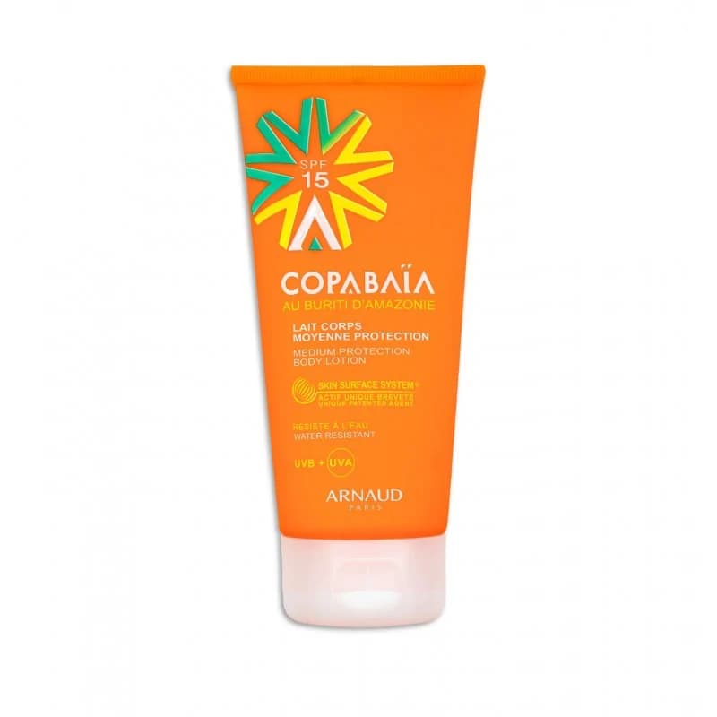 Arnaud Paris COPABAÏA LAIT CORPS MOYENNE PROTECTION  SPF 15 (175ml)