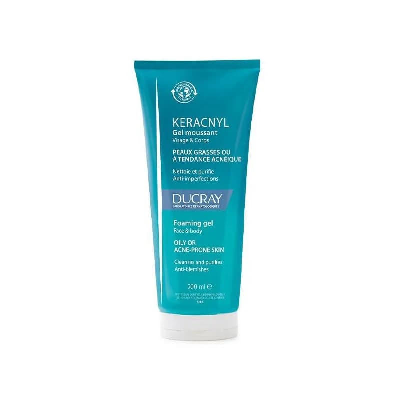 Ducray Keracnyl Gel Moussant 200 ml