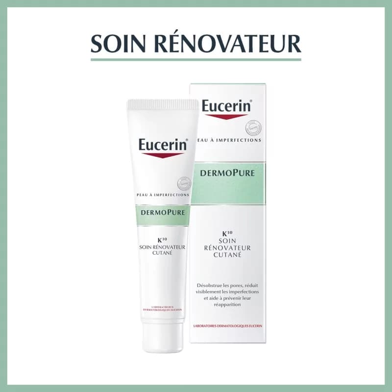 EUCERIN Dermopure K10 Soin Rénovateur Cutané 40 ml