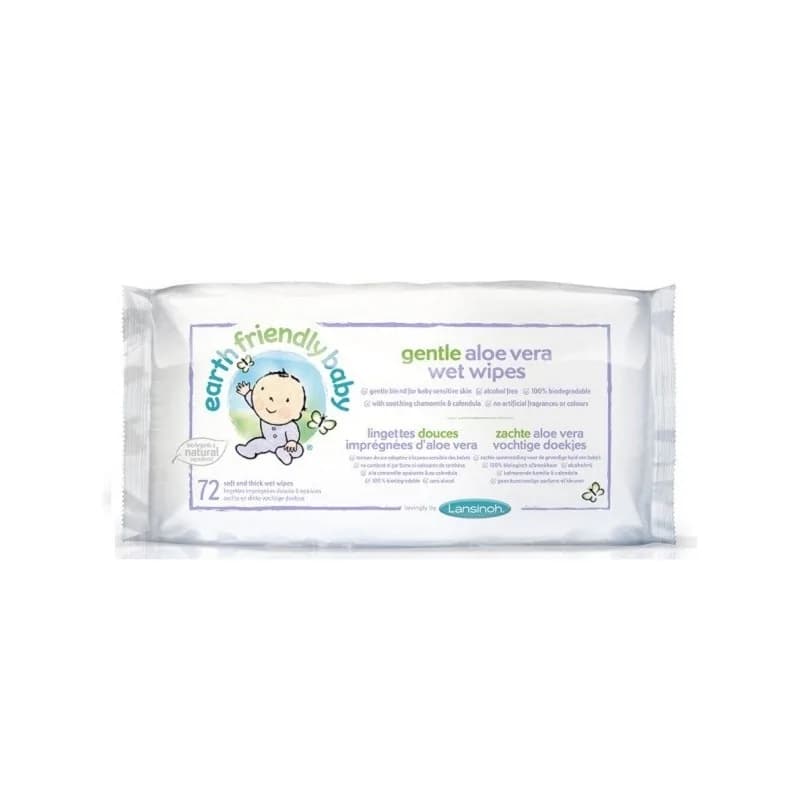 LANSINOH Lingettes 72 Unités