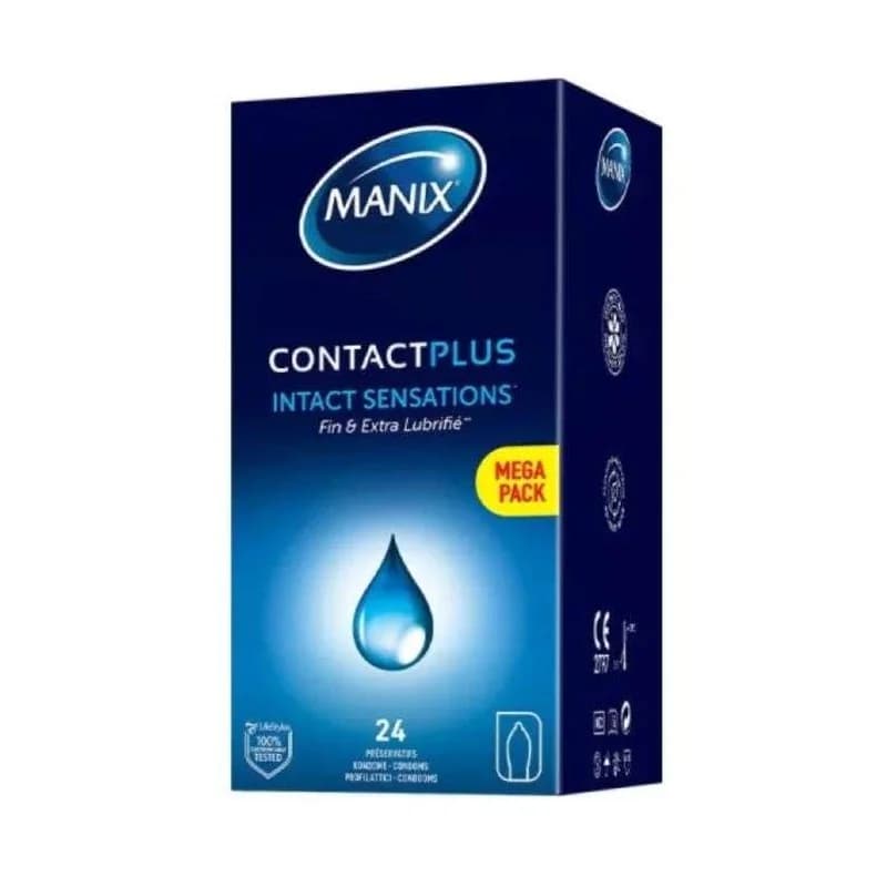 MANIX CONTACT 24 Préservatifs