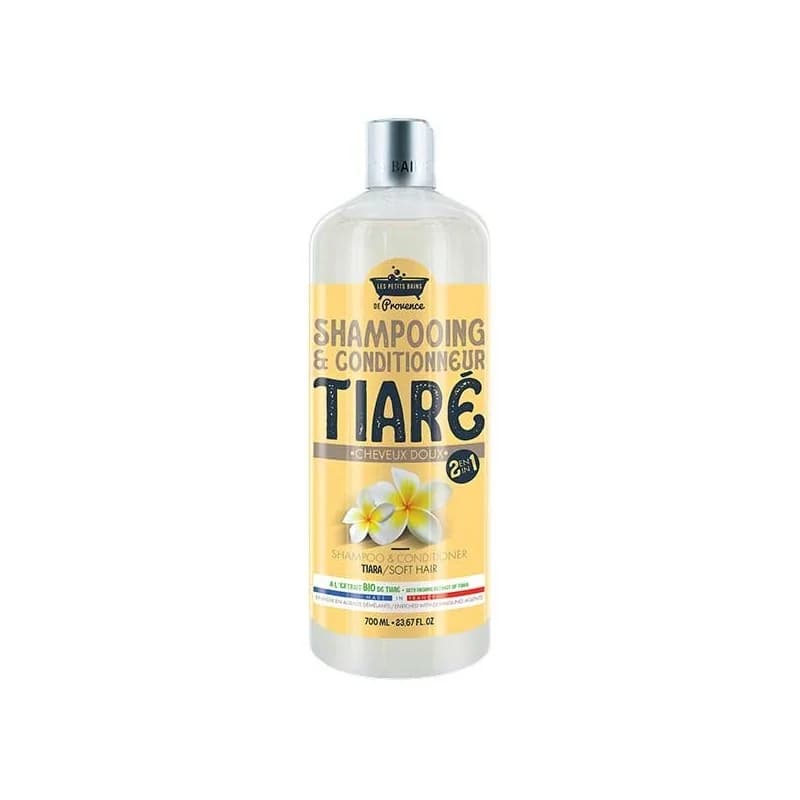LES PETITS BAINS DE PROVENCE  Shampooing doux Tiaré 1L