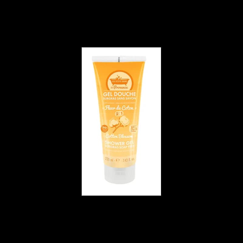 LES PETITS BAINS DE PROVENCE GEL DOUCHE FLEUR DE COTON 200ML
