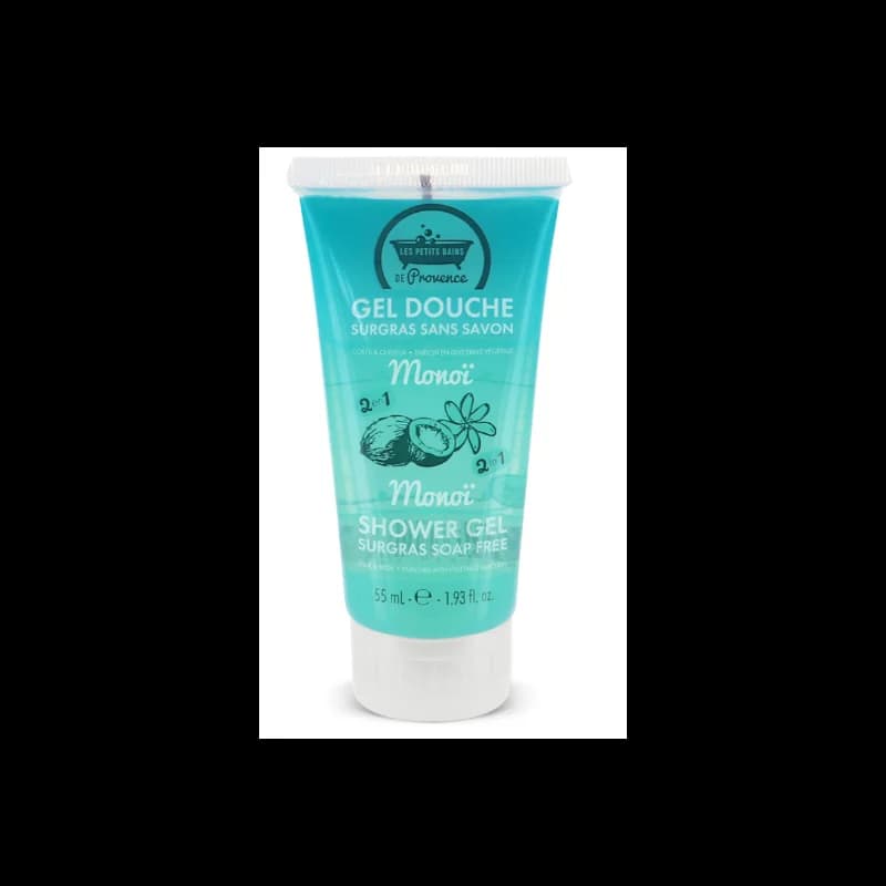 LES PETITS BAINS DE PROVENCE GEL DOUCHE MONOI 55ML