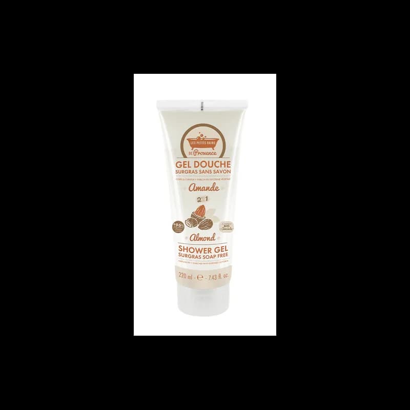 LES PETITS BAINS DE PROVENCE GEL DOUCHE SURGAS SANS SAVON AMANDE 200ML