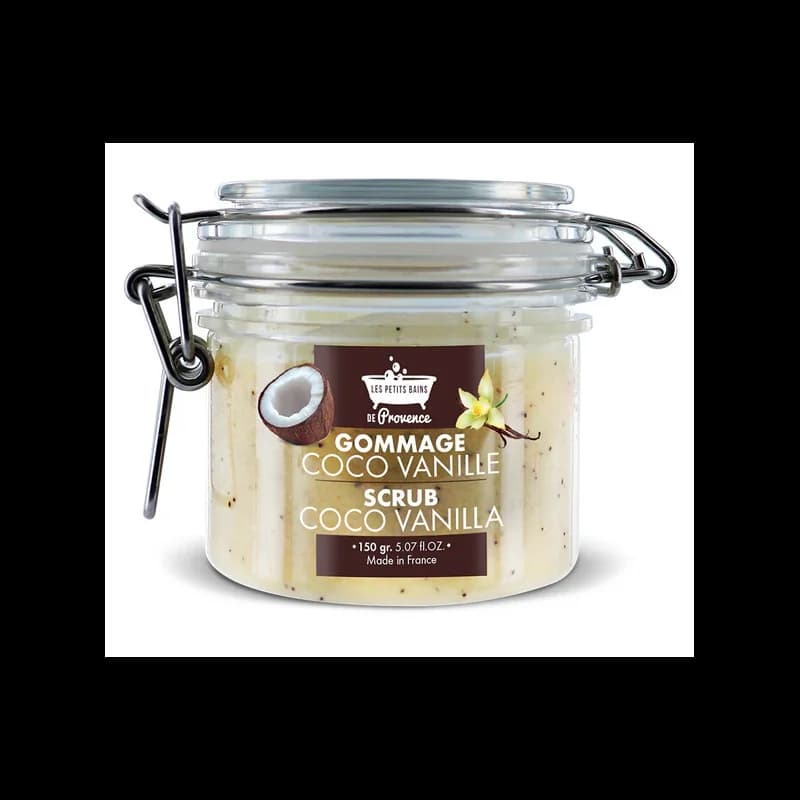 LES PETITS BAINS DE PROVENCE GOMMAGE CORPOREL COCO VANILLE 150ML