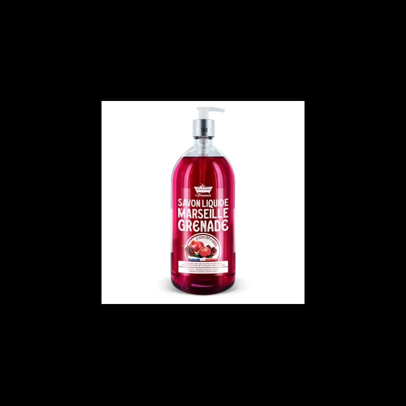 LES PETITS BAINS DE PROVENCE SAVON LIQUIDE GRENADE 1 L