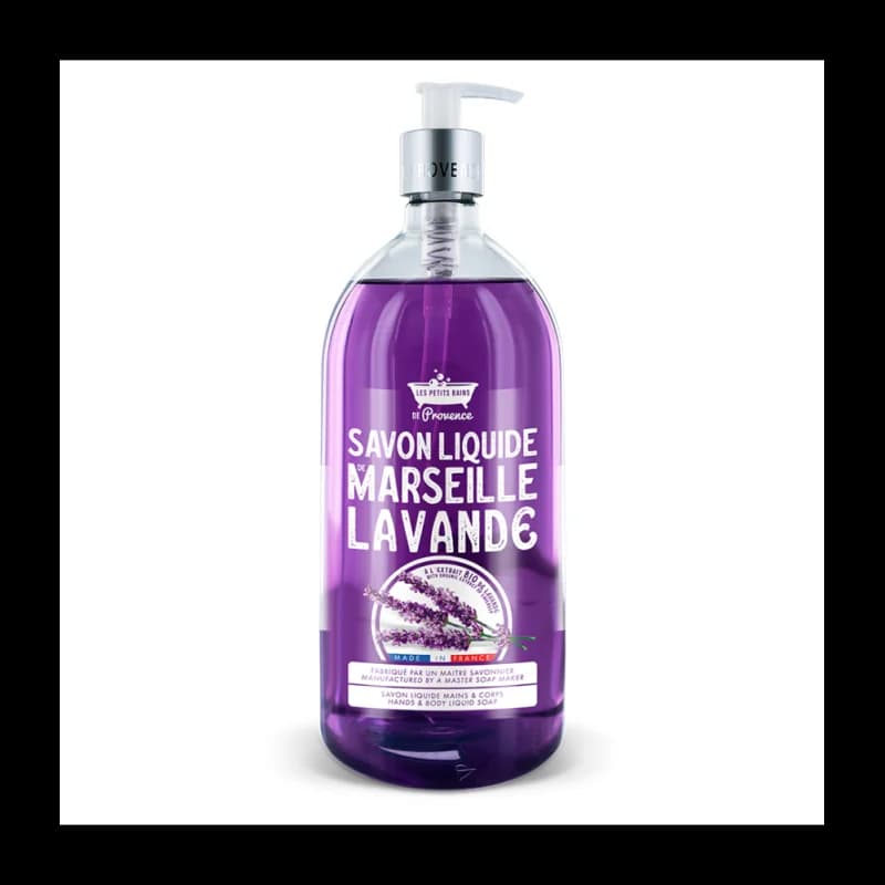 LES PETITS BAINS DE PROVENCE SAVON LIQUIDE LAVANDE 1L