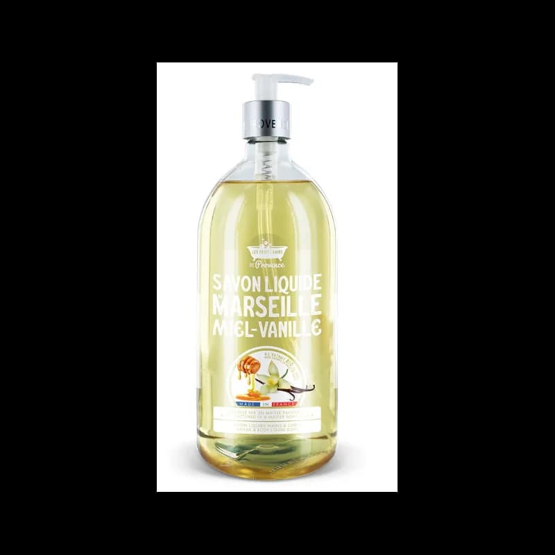LES PETITS BAINS DE PROVENCE SAVON LIQUIDE MIEL-VANILLE 1L