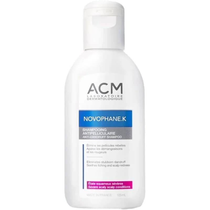 Acm Novophane K Shampooing pellicules sévères – 125 ml