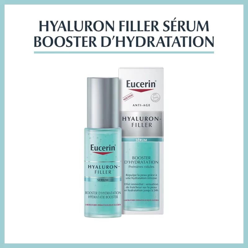 EUCERIN Hyaluron-Filler Sérum-Booster d'Hydratation, 30ml