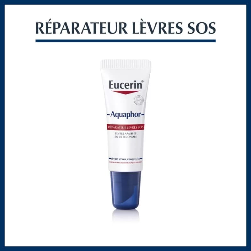 EUCERIN AQUAPHOR REPARATEUR LEVRES SOS 10ML