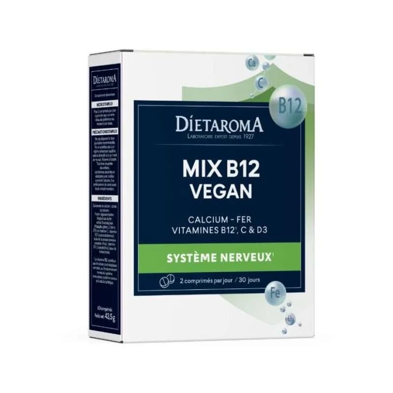 DIETAROMA Mix B12 Vegan - 60 comprimés