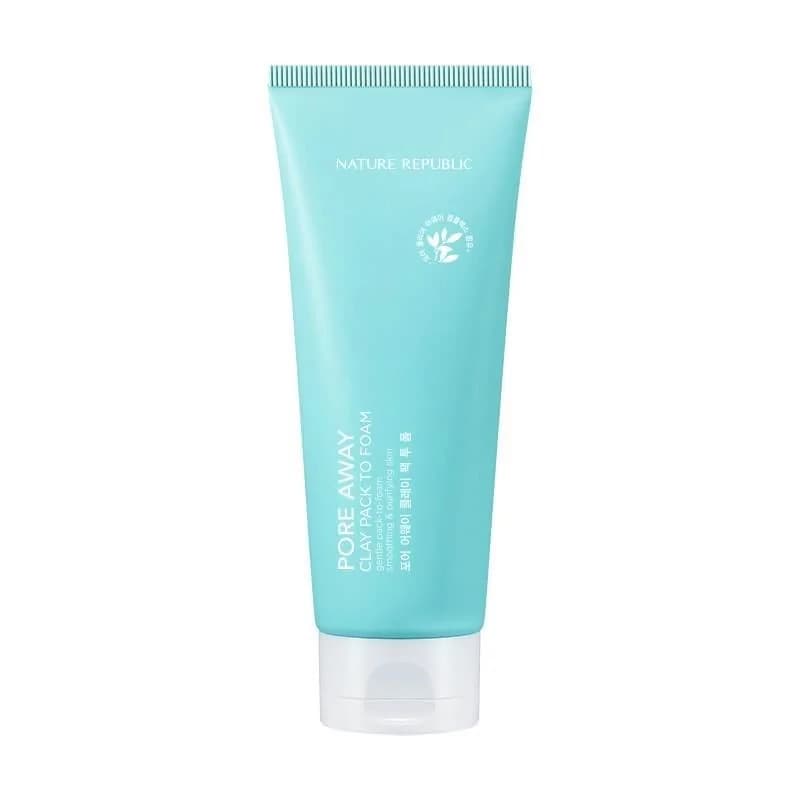 Nature Republic PORE AWAY CLAY PACK TO FOAM 150ml