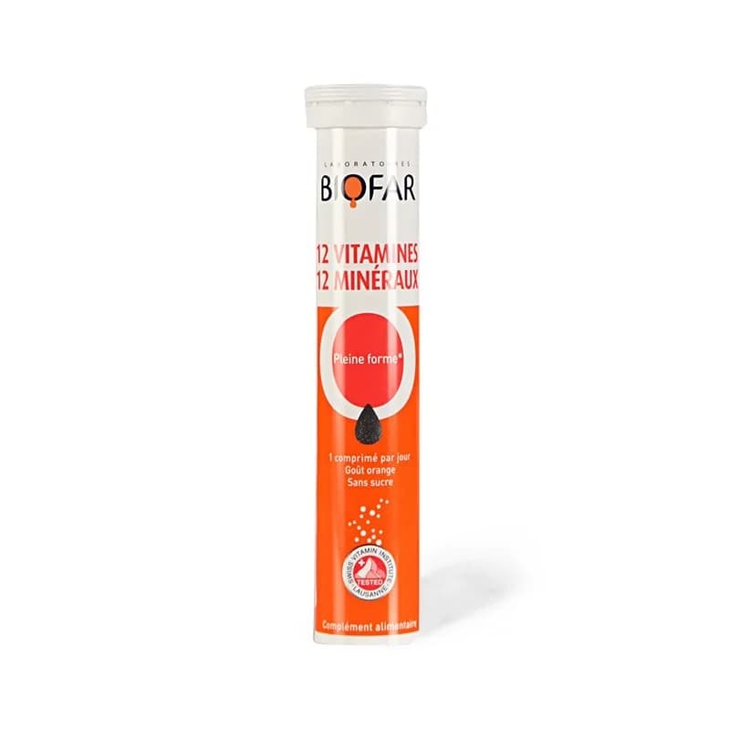 BIOFAR 12 VITAMINES 12 MINERAUX / 20 CPS