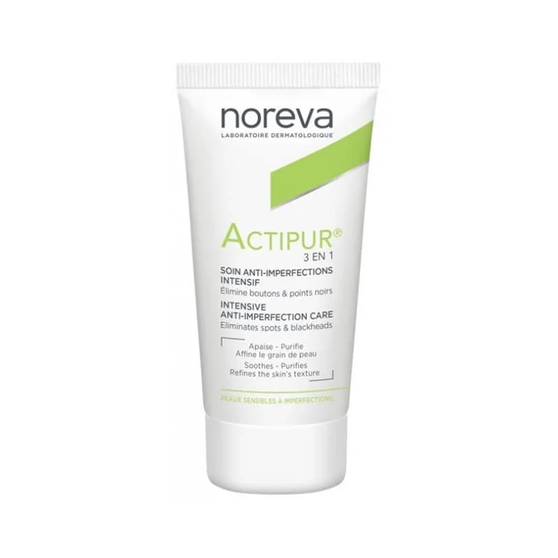 Noreva Actipur 3en1 Soin Anti-Imperfections Correcteur Intensif – 30 ml
