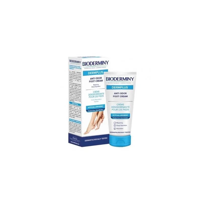 Bioderminy Dermplus creme desodorisante pieds 60ml