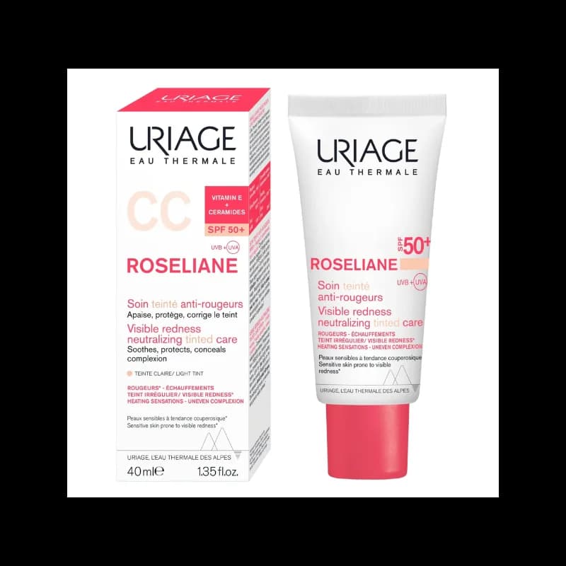 Uriage Roseliane CC Creme Teinte Claire spf50+ 40 ml