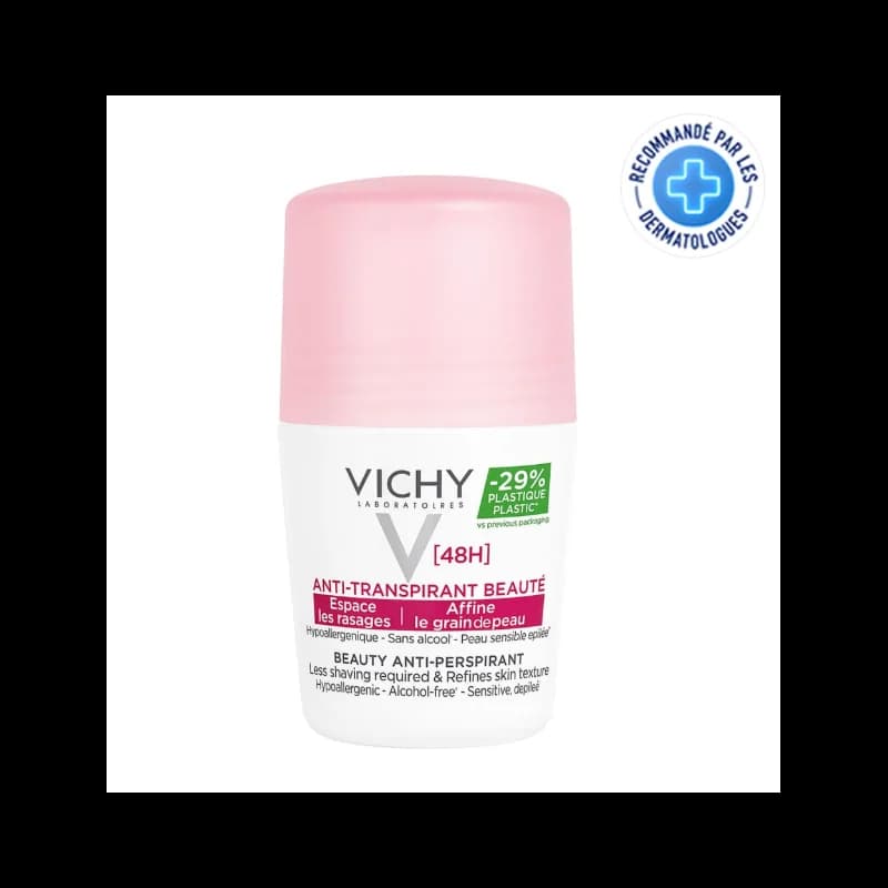 VICHY DEODORANT éclaircissant ANTI-TRANSPIRANT 48H ROLL-ON 50ml