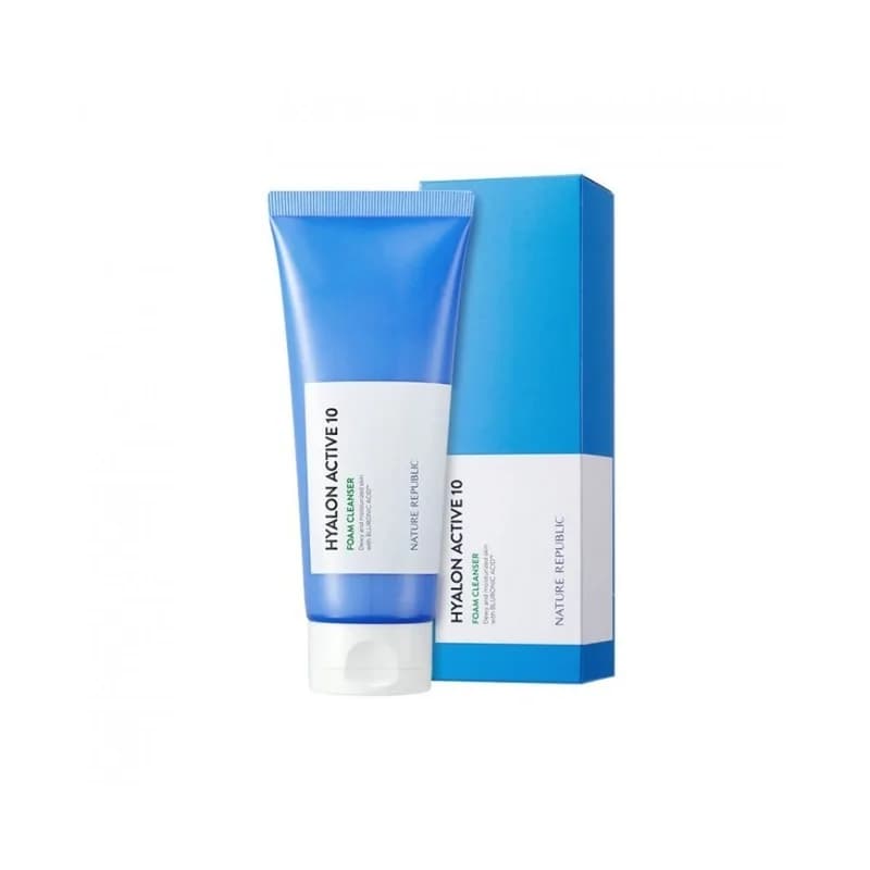 NATURE REPUBLIC MOUSSE NETTOYANTE VISAGE - Acide Hyaluronique 150ml