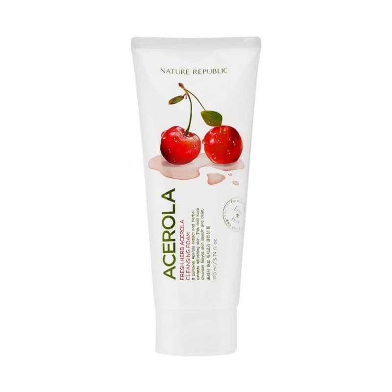 NATURE REPUBLIC Mousse nettoyante à la cerise pour visage 170ml